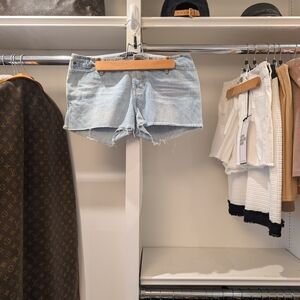 Vintage Abercrombie & Fitch Distressed Denim Cutoff Shorts Size 2